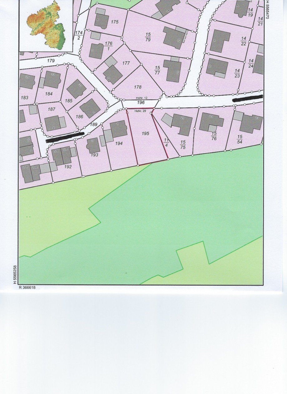 ..LAGEPLAN Wohngrundst�ck Kaisersesch